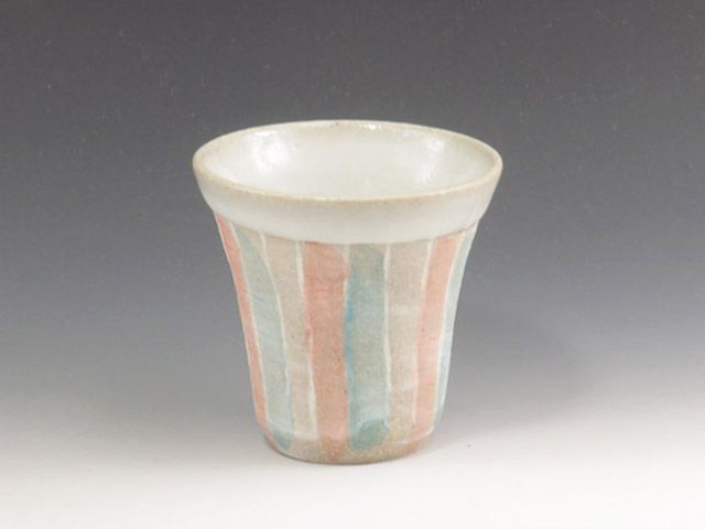 Mashiko-Yaki (Tochigi) Ensei-Kobo Pottery Sake cup
