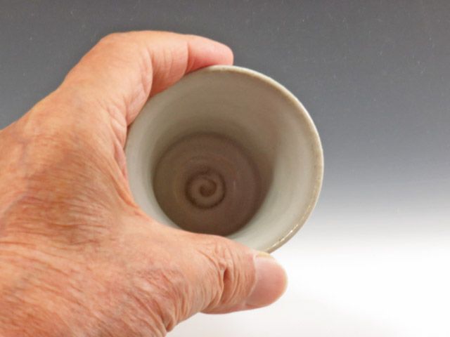 Mashiko-Yaki (Tochigi) Ensei-Kobo Pottery Sake cup