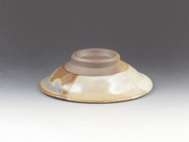 Echizen-Yaki (Fukui) Nobuyoshi Shibaoka Pottery Sake cup