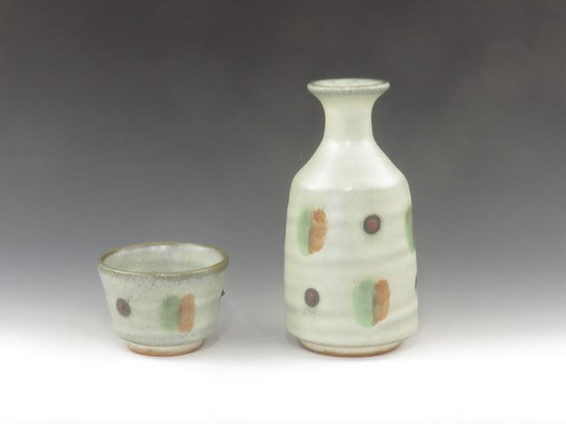 Mashiko-Yaki (Tochigi) Kazuo Utsunomiya Pottery Sake-ware Set