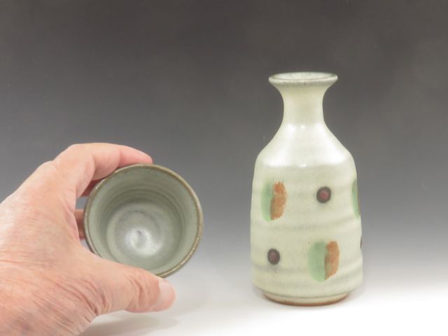 Mashiko-Yaki (Tochigi) Kazuo Utsunomiya Pottery Sake-ware Set