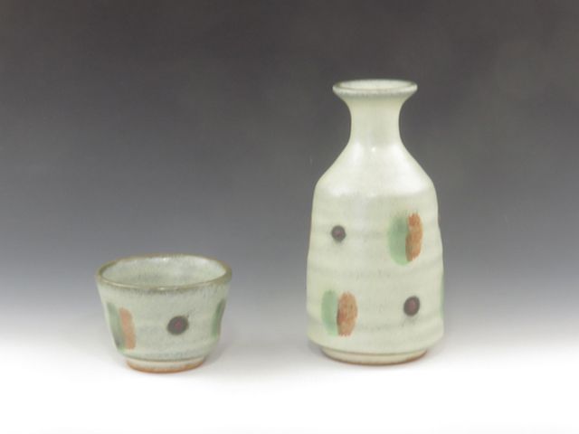 Mashiko-Yaki (Tochigi) Kazuo Utsunomiya Pottery Sake-ware Set