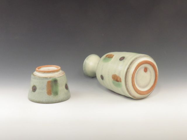 Mashiko-Yaki (Tochigi) Kazuo Utsunomiya Pottery Sake-ware Set