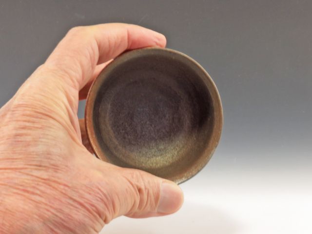 Kasama-Yaki (Ibaraki) Tobo Hajino Pottery Sake cup 