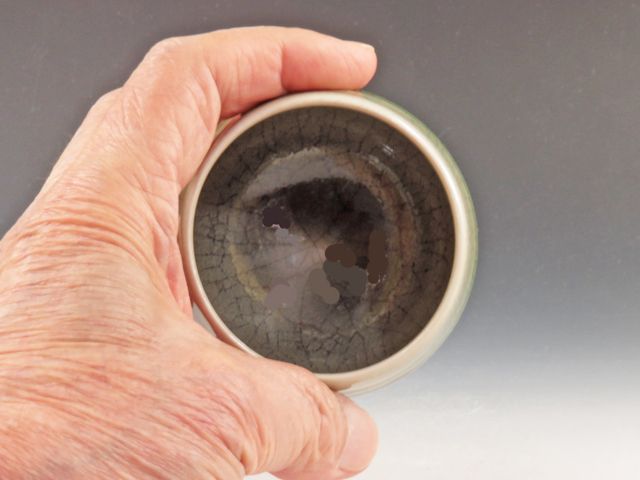 Oborisoma-Yaki (Fukushima) Hangai-Gama Pottery Sake cup