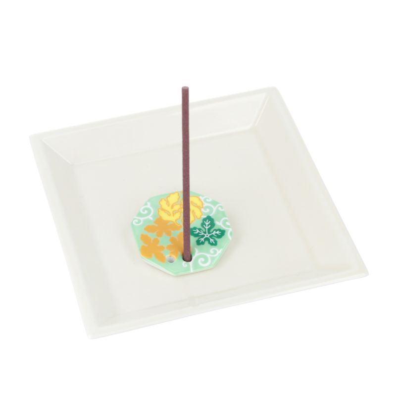 Incense Holder Oak-leaf Arabesque/Kashiwakarakusa