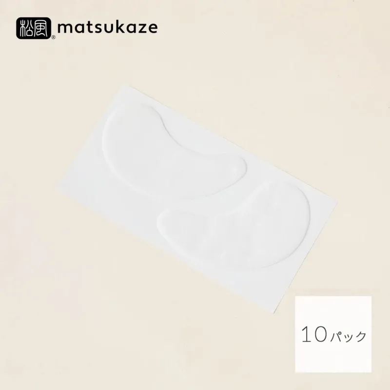 [Matsukaze] Hyaluronic Acid Blended Eye Protection Gel Sheet 100 Sheets (Made in Japan)
