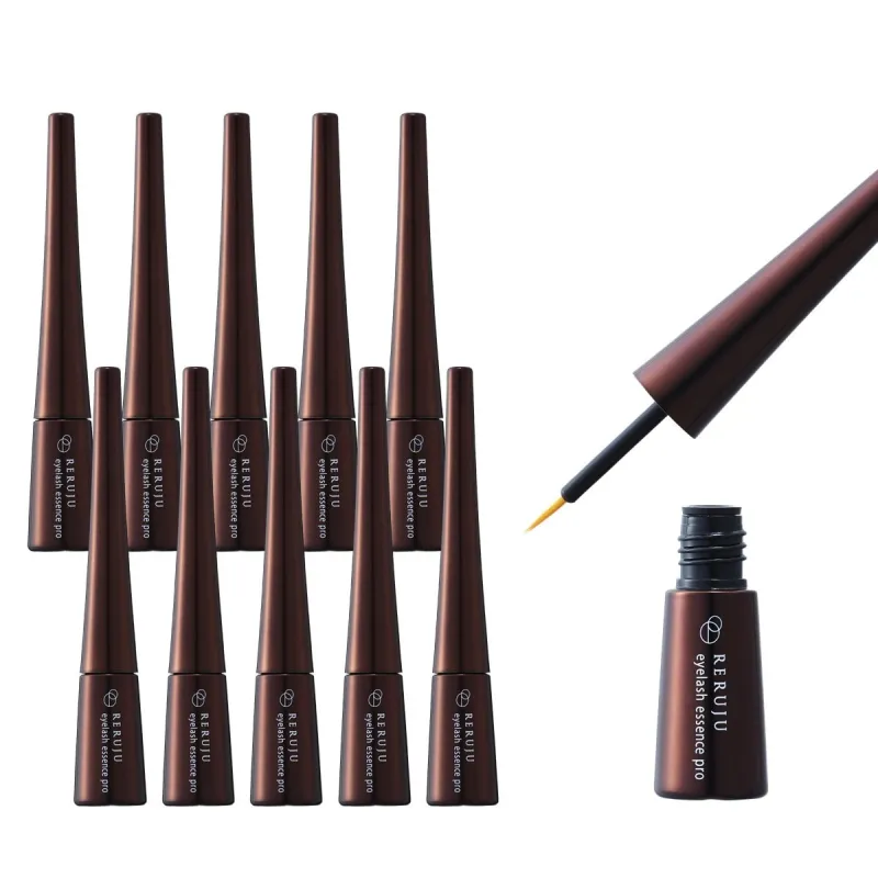 【RERUJU】Eyelash Essence Pro 2ml (10 bottles + display stand set)