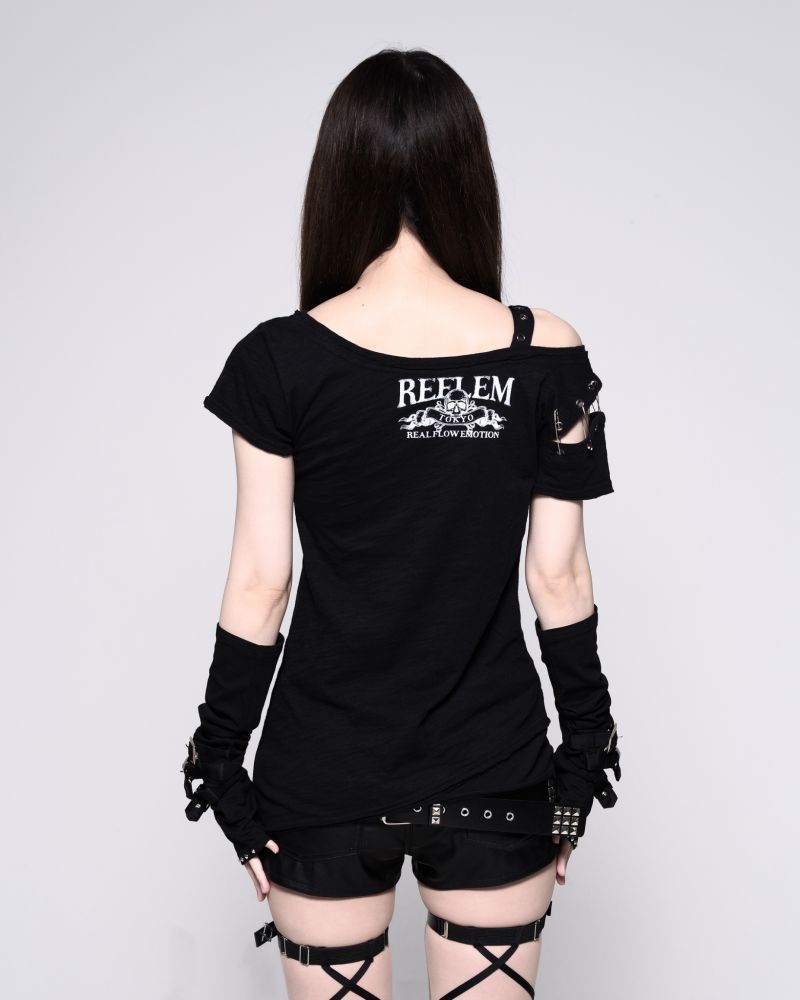 ACRO TOKYO][REFLEM] Punk Layered Asymmetric Top