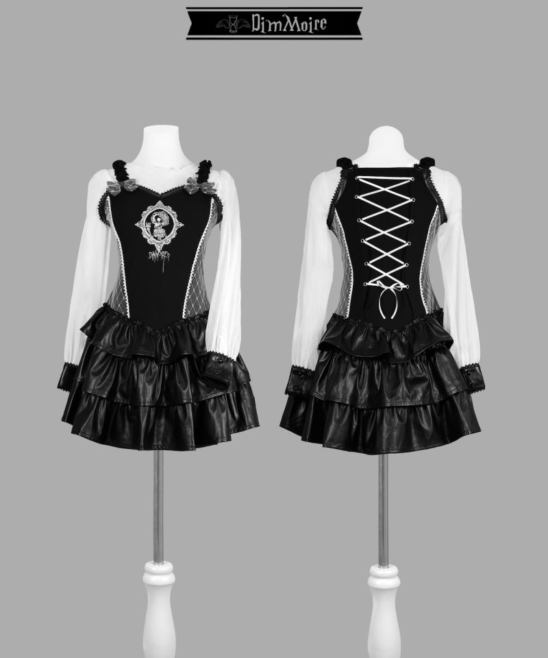 [DimMoire]Baby Skull Layered Dress