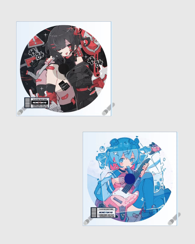 [GALLERY BY ACRO TOKYO] Haru Collaboration Disc-Style Acrylic Board Set