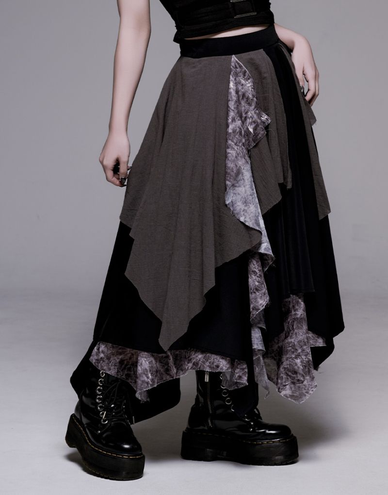 [AdaNous] Asymmetric Layered Skirt