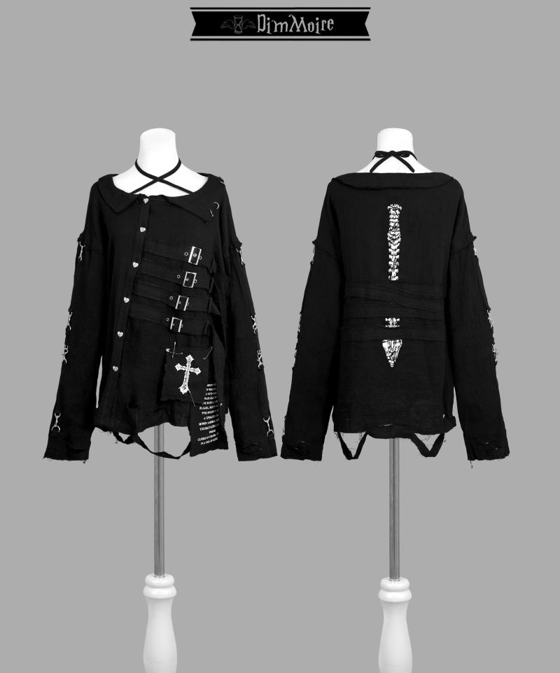 [DimMoire] Bondage-Style Gauze Top
