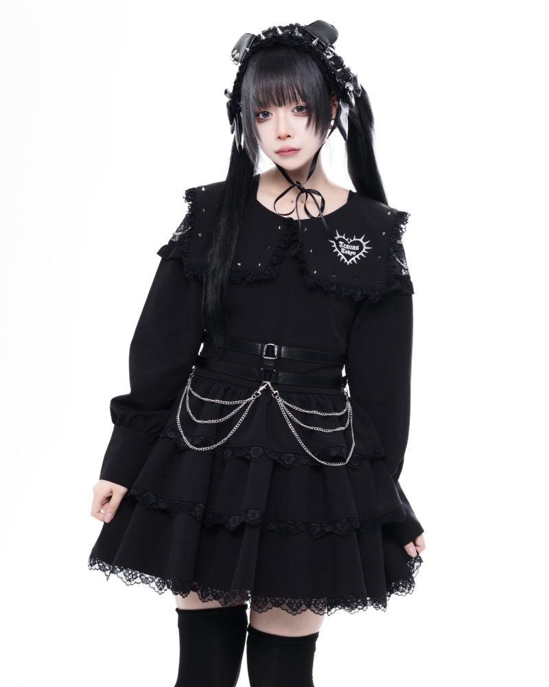 [TRAVAS TOKYO] Bondage Dress with Harness Belt