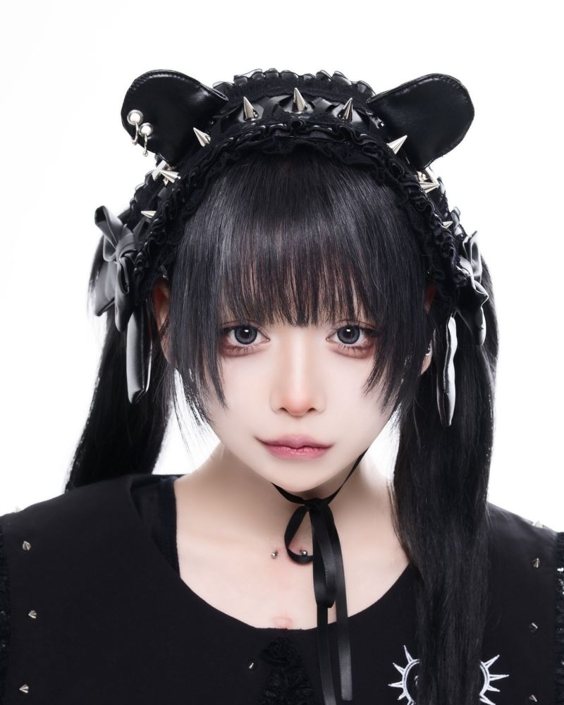 [TRAVAS TOKYO] PU Leather Bear Headdress