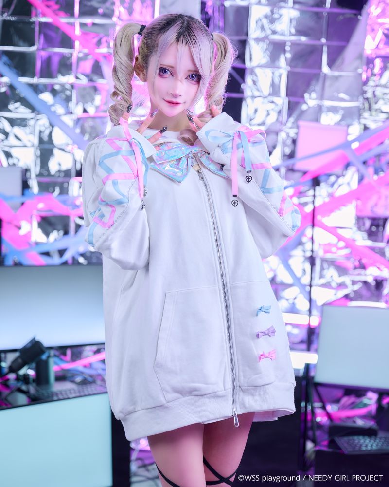 [TRAVAS TOKYO × NEEDY GIRL OVERDOSE] Sailor Zip-Up Blouson