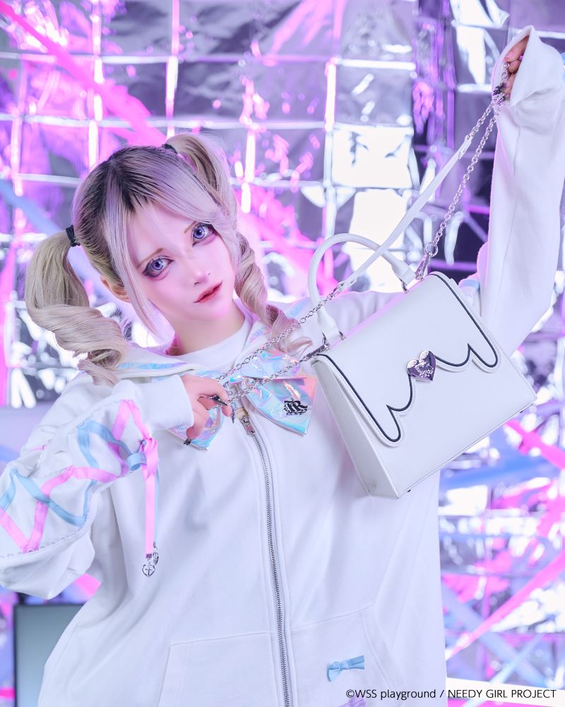 [TRAVAS TOKYO × NEEDY GIRL OVERDOSE] 2WAY Angel Flap Bag
