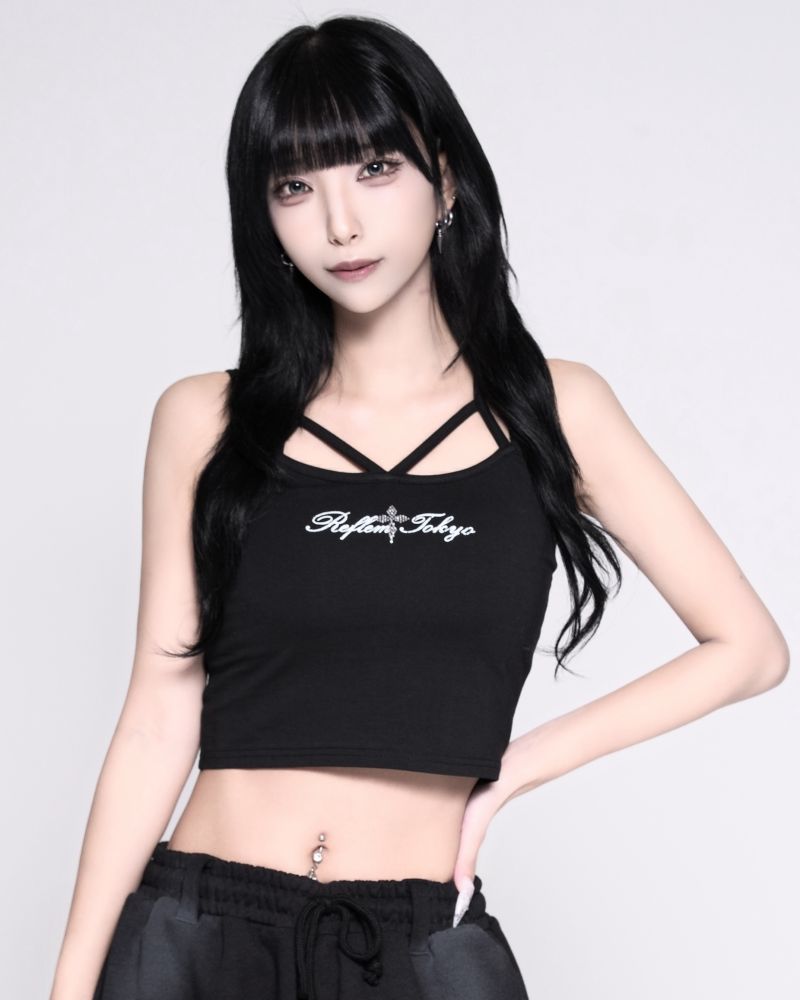[REFLEM] Design Strap Camisole