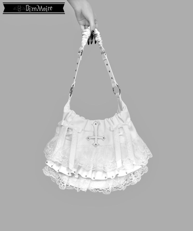 [DimMoire] Prayer Cross Ruffle Bag
