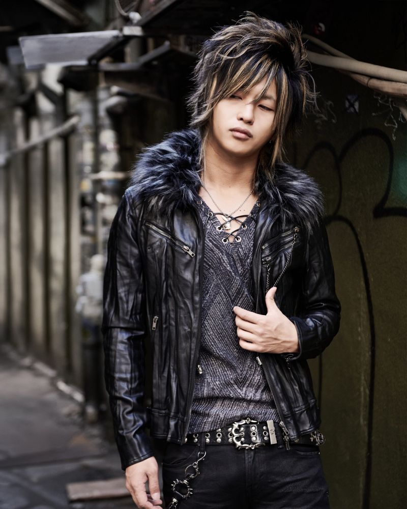 [FUGA] Rider's Jacket with Fur