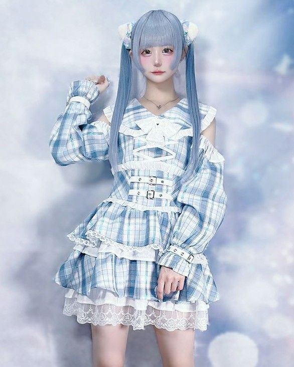[ililil] Jirai Girly’s Ultimate Weapon for Meeting Her Oshi (One-Piece Dress)
